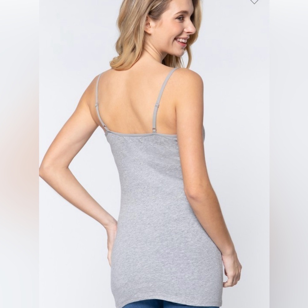 NEW WOMENS GRAY TANK TOP